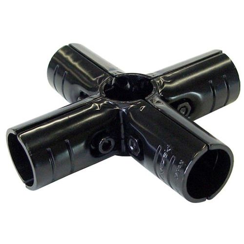 ｙａｚａｋｉ　イレクター　Φ２８　メタルジョイント　ＨＪ－５　ブラック