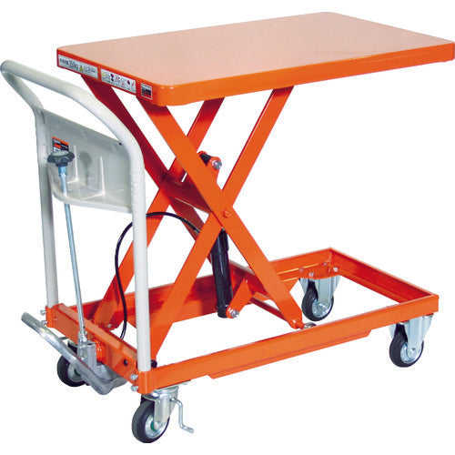 ＴＲＵＳＣＯ　ハンドリフタ　２５０ｋｇ　５００Ｘ８００　オレンジ