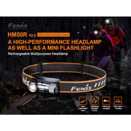 ＦＥＮＩＸ　充電式ＬＥＤヘッドライト　ＨＭ５０ＲＶ２０