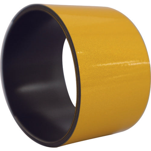 日東エルマテ　反射マグネットシート　５０ｍｍ×１ｍ　イエロー