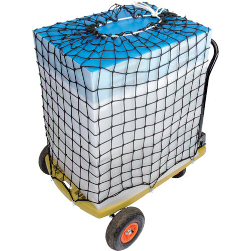 ＴＲＵＳＣＯ　台車用荷崩れ防止ネット　ホーミータイ　１２００×９００　ブラック