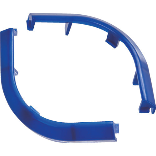 ＴＲＵＳＣＯ　ネスティング・スタッキングコンテナ１０Ｌ用コーナーパーツ２個入り　青