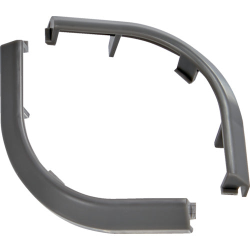 ＴＲＵＳＣＯ　ネスティング・スタッキングコンテナ１０Ｌ用コーナーパーツ２個入り　グレー