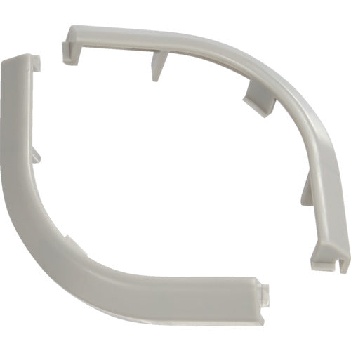 ＴＲＵＳＣＯ　ネスティング・スタッキングコンテナ１０Ｌ用コーナーパーツ２個入り　オフホワイト