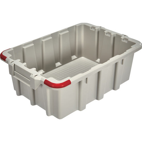 ＴＲＵＳＣＯ　ネスティング・スタッキングコンテナ１０Ｌ　オフホワイト