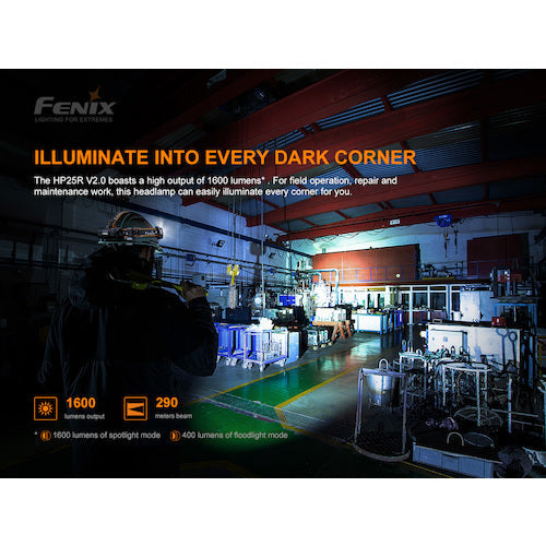 ＦＥＮＩＸ　充電式ＬＥＤライト　ＨＰ２５ＲＶ２０ＧＲＡＹ