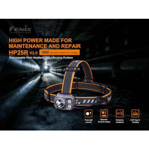 ＦＥＮＩＸ　充電式ＬＥＤライト　ＨＰ２５ＲＶ２０ＧＲＡＹ