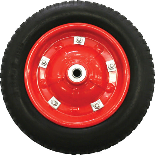 ＴＲＵＳＣＯ　ボンベ台車用車輪　車輪Φ３６０　ＨＴ６４　６５　６６Ｎ用