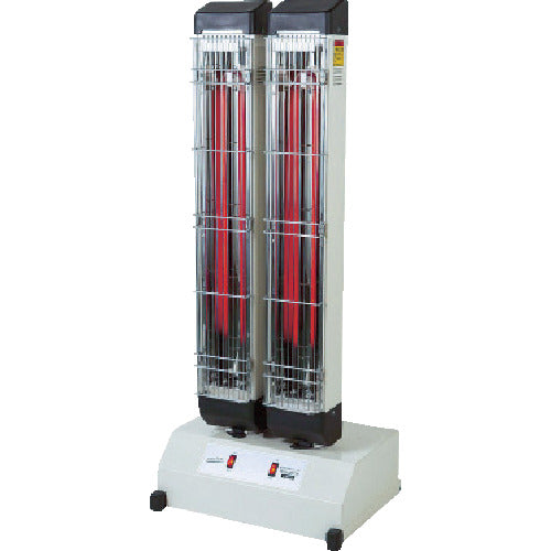 ＮＡＫＡＴＯＭＩ　遠赤外線電気ヒーター２灯式　三相２００Ｖ　ＩＦＨ−２０ＴＰ