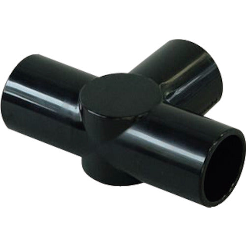 ｙａｚａｋｉ　イレクター　Φ２８　プラスチックジョイント　Ｊ−１２５Ａ　ブラック