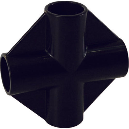 ｙａｚａｋｉ　イレクター　Φ２８　プラスチックジョイント　Ｊ−６Ｂ　ブラック