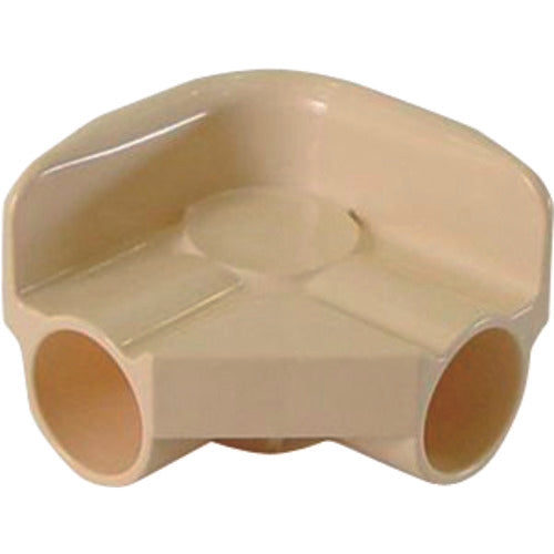 ｙａｚａｋｉ　イレクター　Φ２８　プラスチックジョイント　ＪＧ－１１Ａ　アイボリー