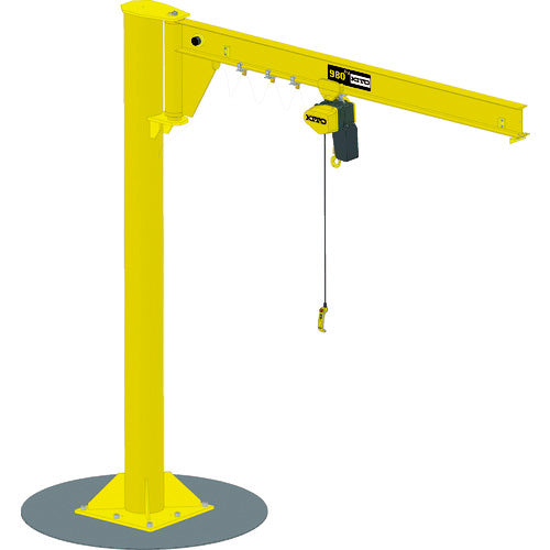 キトー ピラー形ジブクレーンパッケージ(床固定式) 【JP7L形】