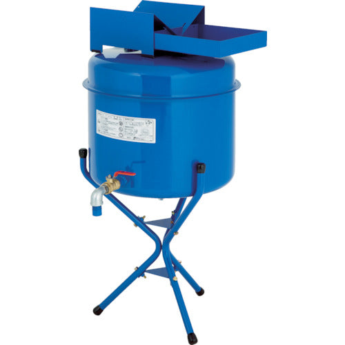 オーティ・マットー　潤滑油タンク　丸型　６０Ｌ　ペール缶受け台付き
