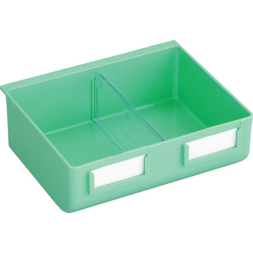 ＴＲＵＳＣＯ　ビンラック用ライトビン　１９７Ｘ１６７ＸＨ６７　ヤンググリーン色