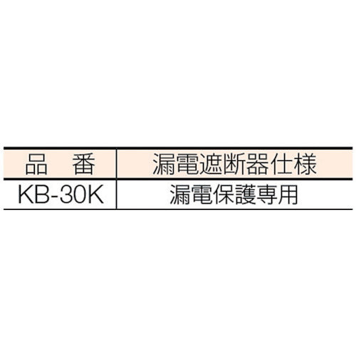 ハタヤ　コンセント盤固定型ブレーカーリール　単相１００Ｖアース付　３０ｍ