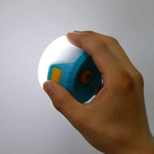 ＫＯＮＴＥＣ　ＧＡＴＥＲＡ　ＬＥＤランタン　ぶらポン　ターコイズ