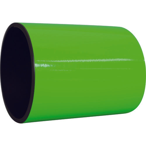 日東エルマテ　蛍光マグネットシート　１００ｍｍ×１ｍ　グリーン