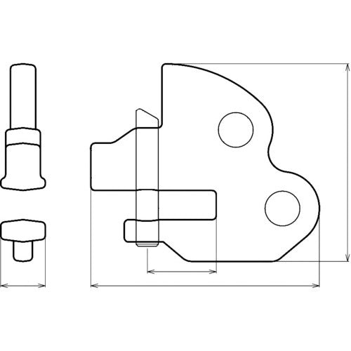 大洋 TAIYO梁吊り具 KT−1(1012565)