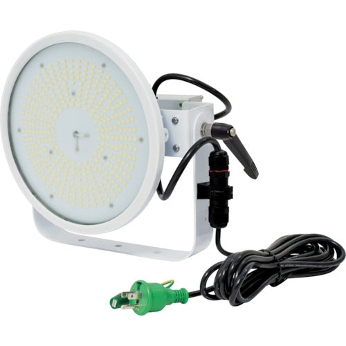 ＮＩＣＨＩＤＯ　ハイスペックハイディスク１００Ｗ　電源装置一体型　昼白色　アーム式投光器型　ワイド