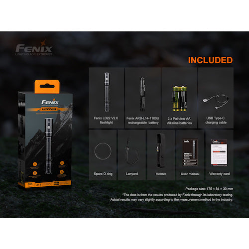 ＦＥＮＩＸ　充電式ＬＥＤライト　ＬＤ２２Ｖ２０