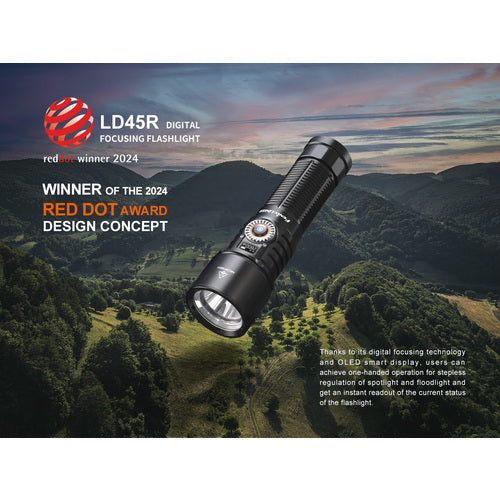 ＦＥＮＩＸ　充電式ＬＥＤライト　ＬＤ４５Ｒ（液晶ディスプレイタイプ）