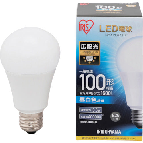 ＩＲＩＳ　５６７９４９　ＬＥＤ電球　Ｅ２６　広配光　１００形相当　昼白色