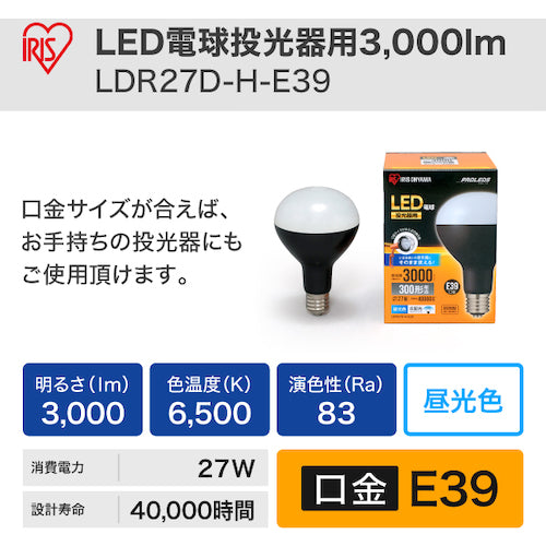 ＩＲＩＳ　５６８６６３　ＰＲＯＬＥＤＳ　ＬＥＤ電球投光器用３０００ｌｍ