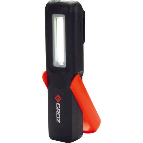 ＧＲＯＺ　充電式ＬＥＤハンドライト　３Ｗ　ＣＯＢ