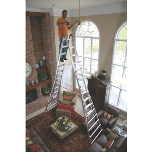 ハセガワ　リトルジャイアント　スカイスクレーパー　伸縮式長尺脚立５．０６Ｍ（１６４６９）