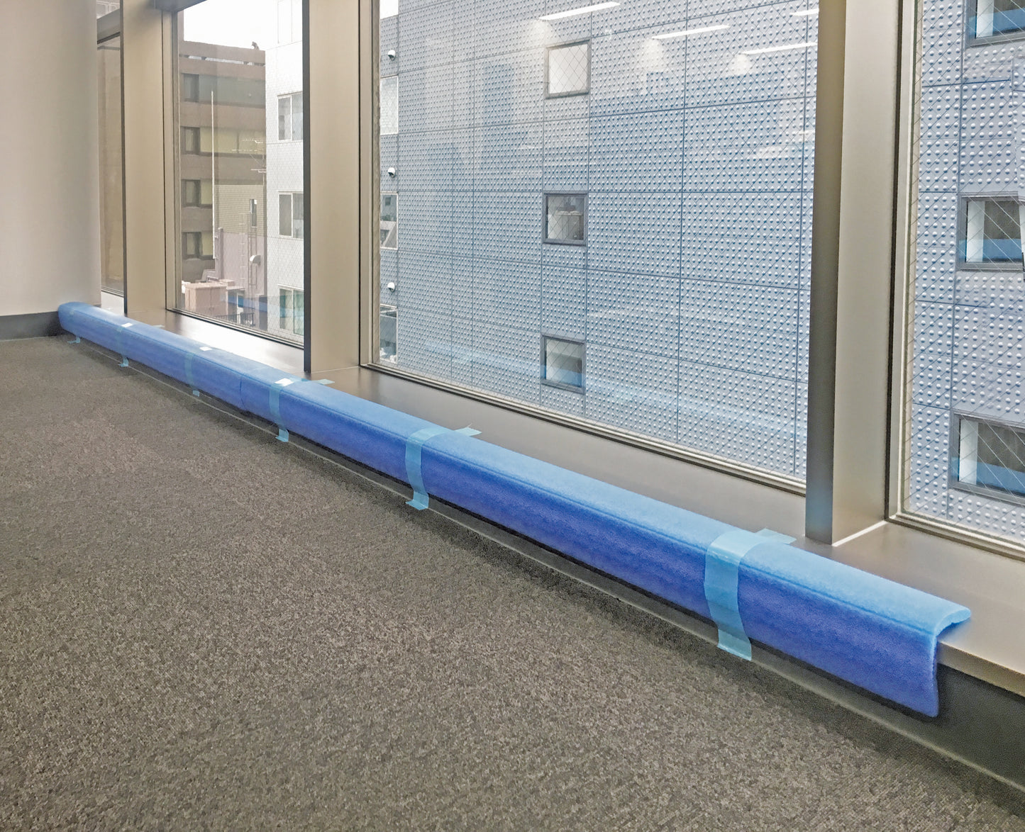 【養生カバー】Lピタ100 ブルー　10本セット