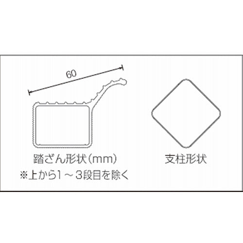 ハセガワ　コンパクト１連はしご　スカイラダー
