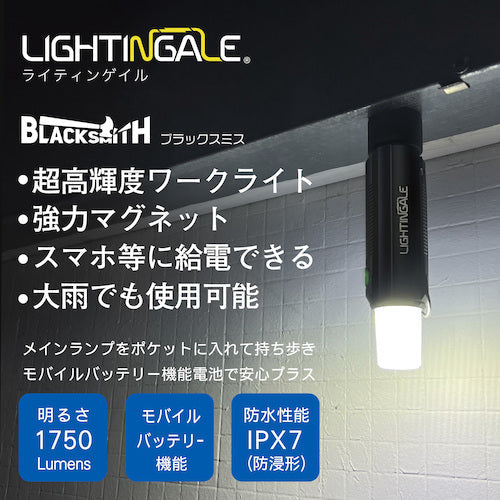 ライティンゲイル　プロ仕様マルチワークライト　ブラックスミス
