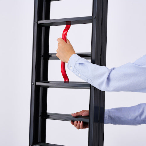 ハセガワ　アルミ製　押上式２連はしご　ＬＵＢ２型　４．４８ｍ（１００６８）