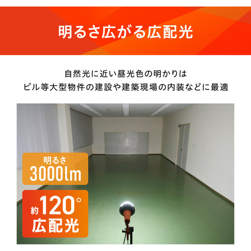 ＩＲＩＳ　１０７９４２　ＰＲＯＬＥＤＳ　ＬＥＤ投光器　３０００ｌｍ