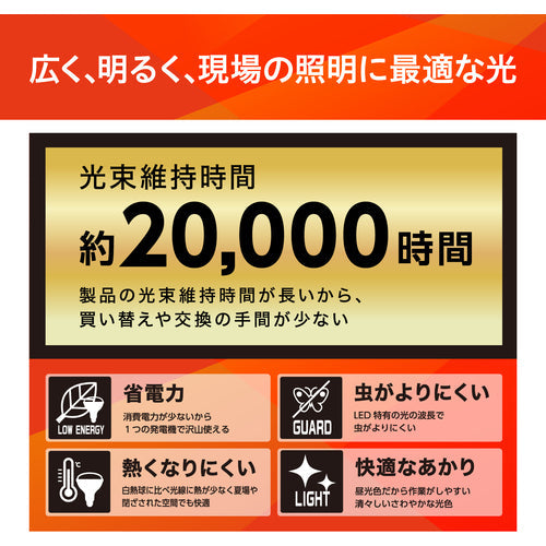 ＩＲＩＳ　１０７９４３　ＰＲＯＬＥＤＳ　ＬＥＤ投光器　５５００ｌｍ