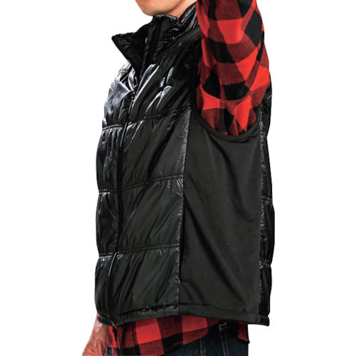 リンクサス　速暖ヒートベストＥＸ　服地　ブラック　Ｍ