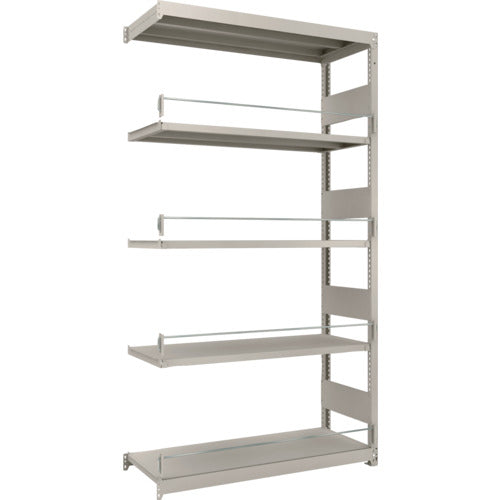 ＴＲＵＳＣＯ　災害備蓄ラック　スチールラック　Ｍ１．５型　Ｗ１１６０×Ｄ４４５×Ｈ２１００　５段　連結