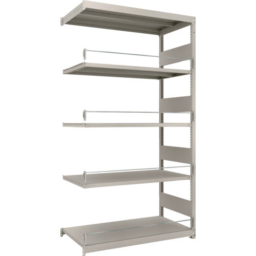 ＴＲＵＳＣＯ　災害備蓄ラック　スチールラック　Ｍ１．５型　Ｗ１１６０×Ｄ５９５×Ｈ２１００　５段　連結