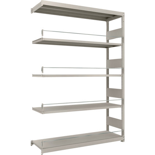 ＴＲＵＳＣＯ　災害備蓄ラック　スチールラック　Ｍ１．５型　Ｗ１４６０×Ｄ４４５×Ｈ２１００　５段　連結