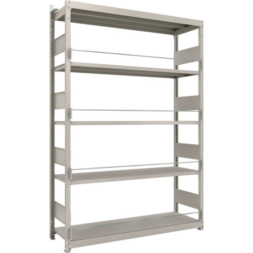 ＴＲＵＳＣＯ　災害備蓄ラック　スチールラック　Ｍ１．５型　Ｗ１４６０×Ｄ４４５×Ｈ２１００　５段　単体