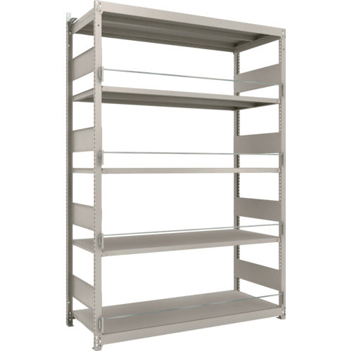 ＴＲＵＳＣＯ　災害備蓄ラック　スチールラック　Ｍ１．５型　Ｗ１４６０×Ｄ５９５×Ｈ２１００　５段　単体