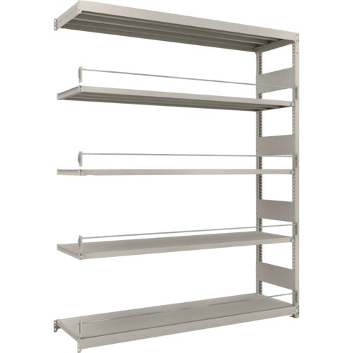 ＴＲＵＳＣＯ　災害備蓄ラック　スチールラック　Ｍ１．５型　Ｗ１７６０×Ｄ４４５×Ｈ２１００　５段　連結