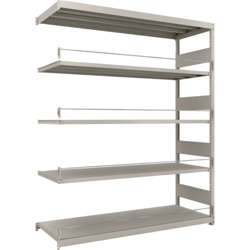 ＴＲＵＳＣＯ　災害備蓄ラック　スチールラック　Ｍ１．５型　Ｗ１７６０×Ｄ５９５×Ｈ２１００　５段　連結