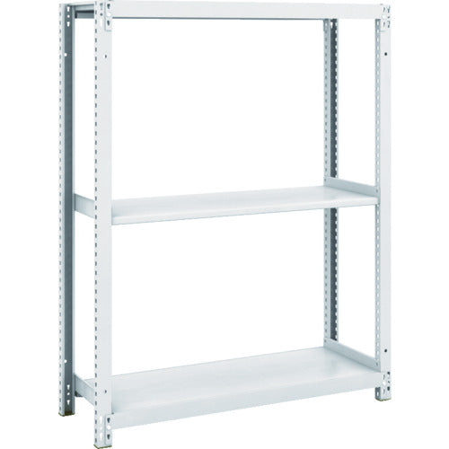 ＴＲＵＳＣＯ　スチールラック　Ｍ１型抗菌塗装ボルトレス軽量棚９００Ｘ３２０ＸＨ１２００　３段