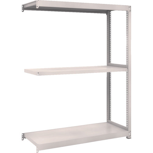 ＴＲＵＳＣＯ　スチールラック　Ｍ２型軽中量棚　１１６０Ｘ４５０ＸＨ１５００　３段　連結　ネオグレー