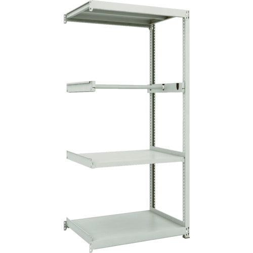 ＴＲＵＳＣＯ　スチールラック　Ｍ２型軽中量棚　８６０Ｘ６００ＸＨ１８００　パイプ１段　連結