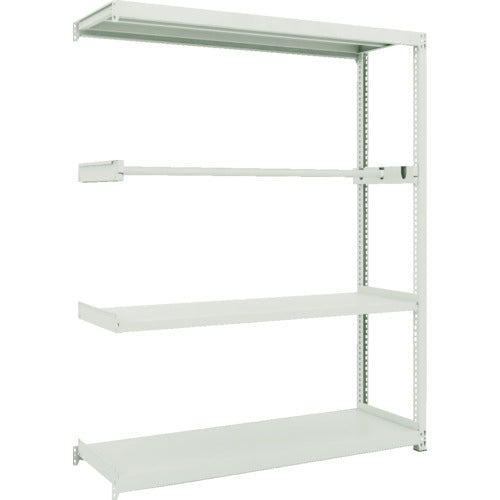 ＴＲＵＳＣＯ　スチールラック　Ｍ２型軽中量棚　１４６０Ｘ４５０ＸＨ１８００　パイプ１段　連結