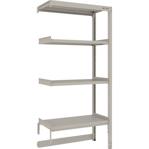 ＴＲＵＳＣＯ　スチールラック　Ｍ２型軽中量棚　台車天板収納型　８６０Ｘ４５０ＸＨ１８００　４段　連結