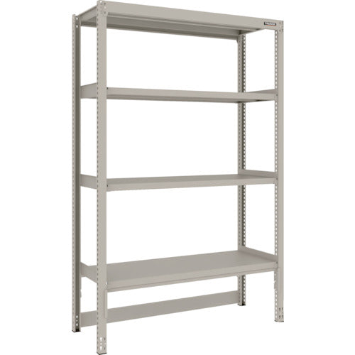 ＴＲＵＳＣＯ　スチールラック　Ｍ２型軽中量棚　台車天板収納型　１１６０Ｘ４５０ＸＨ１８００　４段　単体